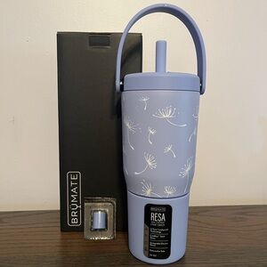 NEW Brumate 25oz Dandelion Resa w/ 1 straw cover